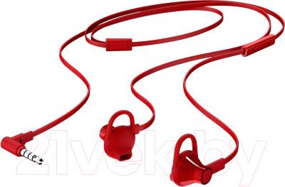 Наушники-гарнитура HP Earbuds Red Headset 150 (X7B11AA)