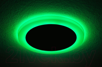 Точечный светильник Truenergy 6+3W 10210 (зеленый)