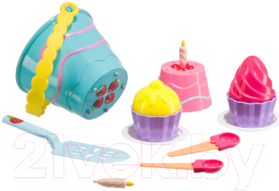 Набор игрушек для песочницы Happy Baby Pie 330400