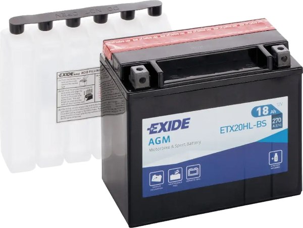 Мотоаккумулятор Exide ETX-20HL-BS