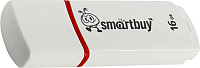 Usb flash накопитель SmartBuy Crown White 16GB (SB16GBCRW-W) - 