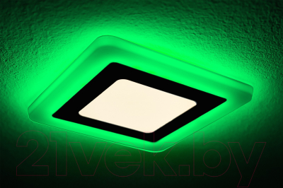Точечный светильник Truenergy 6+3W 10260 (зеленый)