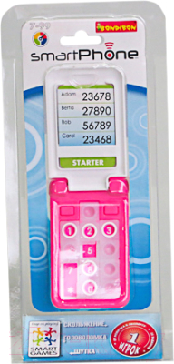 Игра-головоломка Bondibon Смартфон SG410 (розовый)
