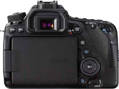 Зеркальный фотоаппарат Canon EOS 80D Body (1263C031AA)