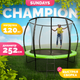 Батут Sundays Champion Premium-D252 (с ограждением) - 