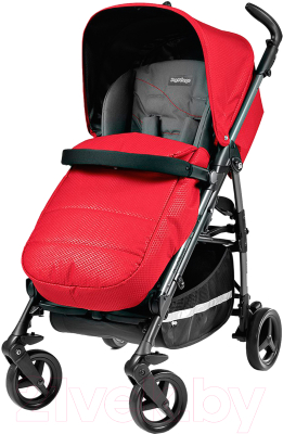 Детская прогулочная коляска Peg-Perego SI Completo (Bloom Red)