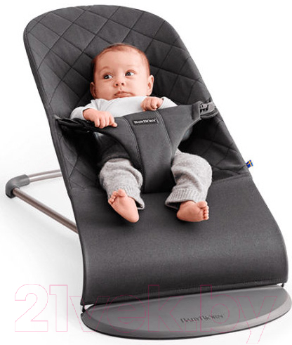 Детский шезлонг BabyBjorn Bliss Mesh Anthracite / 0060.13