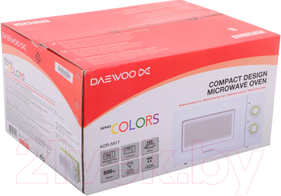 Микроволновая печь Daewoo KOR-5A17 - коробка