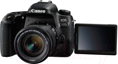 Зеркальный фотоаппарат Canon EOS 77D Kit 18-55mm IS STM / 1892C022AA