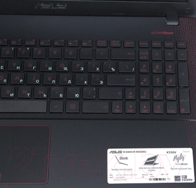 Ноутбук Asus K550VX-DM376D