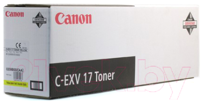 Тонер-картридж Canon C-EXV17Y (0259B002)