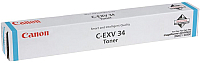 

Тонер-картридж, C-EXV34C (3783B002)
