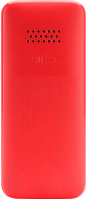 Мобильный телефон Philips E106 (красный)