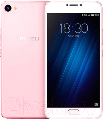 Смартфон Meizu U20 16Gb / U685H (розовое золото)