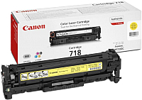 Тонер-картридж Canon 718Y (2659B002AA) - 