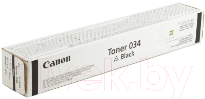 

Тонер-картридж Canon, Черный, C-EXV034BK
