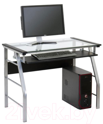 Компьютерный стол Halmar B18 (черный)