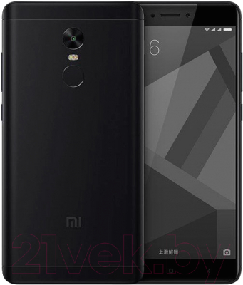 Смартфон Xiaomi Redmi Note 4X 3GB/16GB (черный)