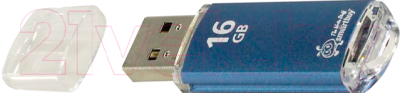Usb flash накопитель SmartBuy V-Cut Series Blue 16Gb (SB16GBVC-B)