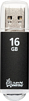 Usb flash накопитель SmartBuy V-Cut Series Black 16Gb (SB16GBVC-K) - 