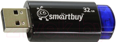 Usb flash накопитель SmartBuy Click Blue 32Gb (SB32GBCL-B)