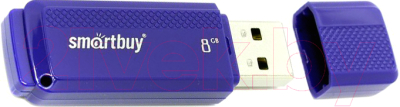Usb flash накопитель SmartBuy Dock 8GB Blue (SB8GBDK-B)