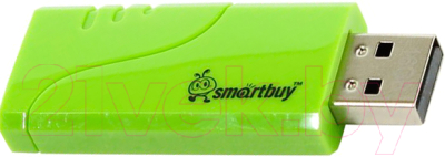 Usb flash накопитель SmartBuy Hatch Green 8Gb (SB8GBHTH-G)