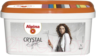 Лазурь для древесины Alpina Effekt Crystal Glitzer (1л)