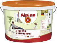 

Краска Alpina, Cтойкая интерьерная. База 1