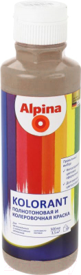 Колеровочная краска Alpina Kolorant Marone (500 мл, каштановый)