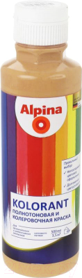 Колеровочная краска Alpina Kolorant Ocker (500мл, охра)