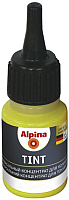

Колеровочный пигмент Alpina, Tint 13 Gelbgrun