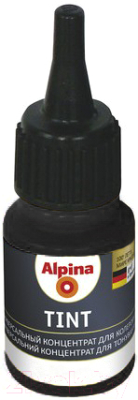 Колеровочный пигмент Alpina Tint 16 Schwarz (20мл, черный)
