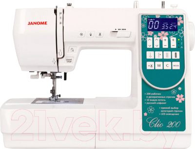 Швейная машина Janome Clio 200