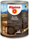 Масло для древесины Alpina Oel Fuer Terrassen (750мл, темный) - 