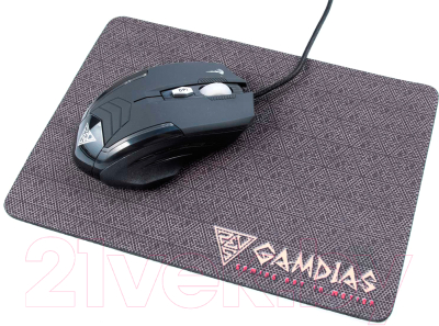 Клавиатура+мышь Gamdias Hermes E1+Demeter E2+Nyx E1 (с ковриком)