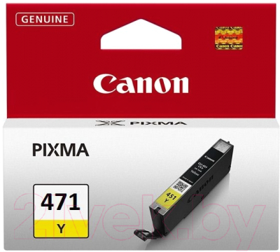Картридж Canon CLI-471Y (0403C001AA)