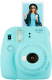 Миниатюра изображения товара Фотоаппарат с мгновенной печатью Fujifilm Instax Mini 9 (голубой)