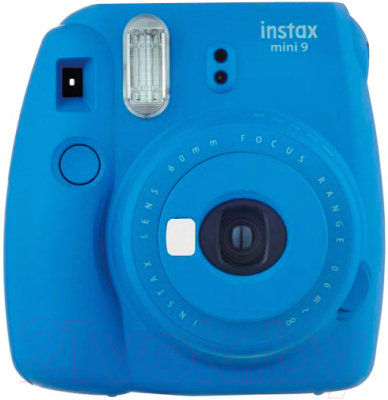 Фотоаппарат с мгновенной печатью Fujifilm Instax Mini 9 (синий)