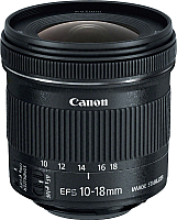 Широкоугольный объектив Canon EF-S 10-18mm f/4.5-5.6 IS STM (9519B005AA) - 