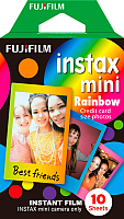 Фотопленка Fujifilm Instax Mini Rainbow (10шт) - 