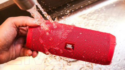 Портативная колонка JBL Flip 4 (красный)