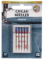 Иглы для швейной машины Organ 5/90-100 (для джинсовой ткани) - 