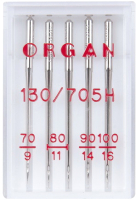 Набор игл для швейной машины Organ 5/70-100 (универсальные) - 