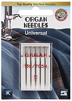 Набор игл для швейной машины Organ 5/80 (универсальные) - 