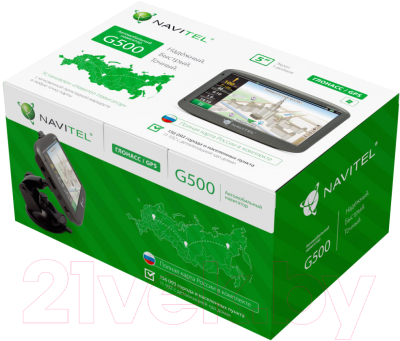GPS навигатор Navitel G500 (+ Navitel СНГ/Прибалтика)