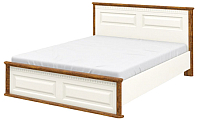 Двуспальная кровать Мебель-Неман Марсель МН-126-01 (крем/дуб кантри) - 