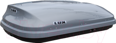 Автобокс Lux Flagman 370L 844116 (серый металлик)
