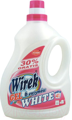 Гель для стирки Wirek 6 Enzymow White (2л)
