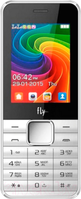 Мобильный телефон Fly FF246 (белый)